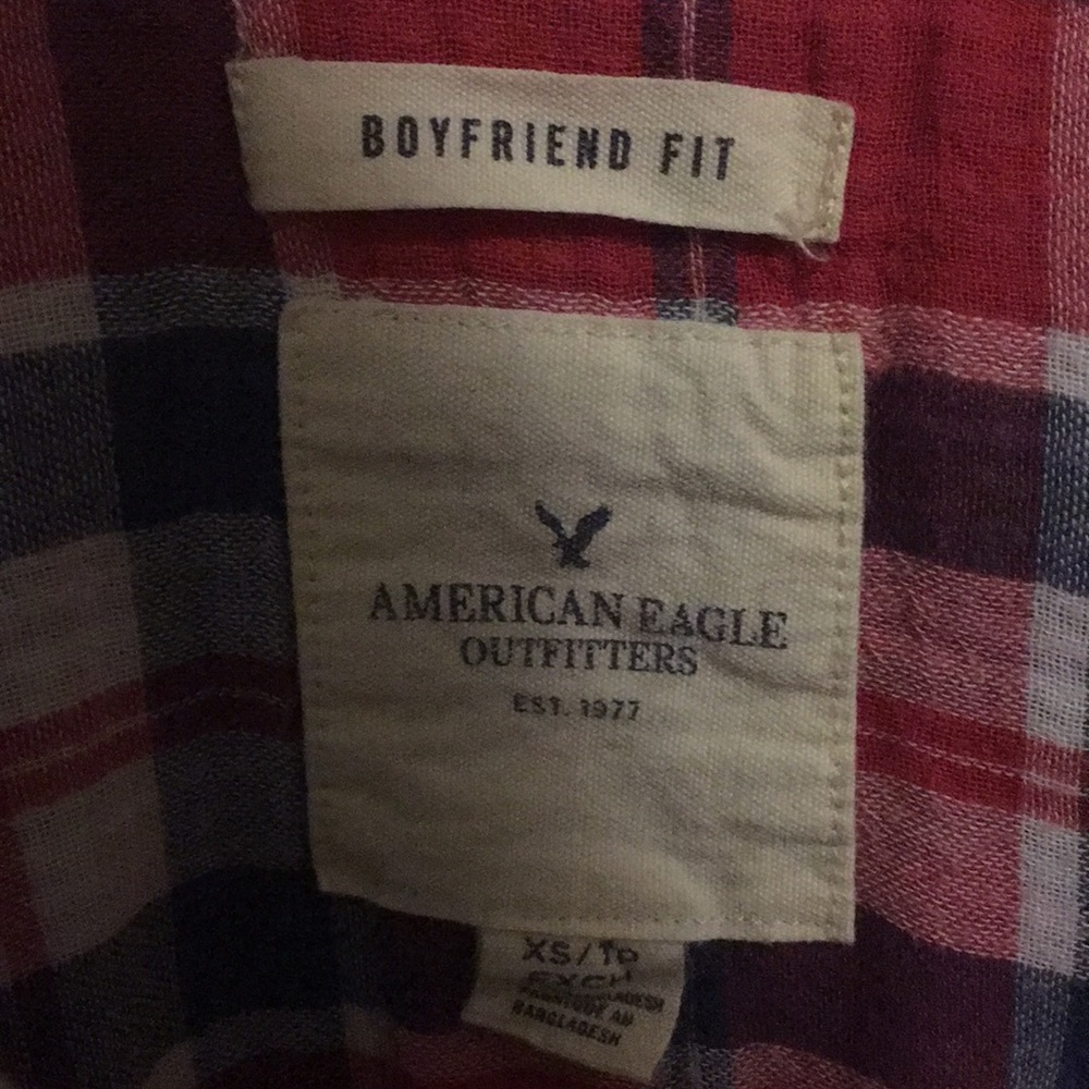 American Eagle Outfitters long sleeve flannel - Picture 3 of 5